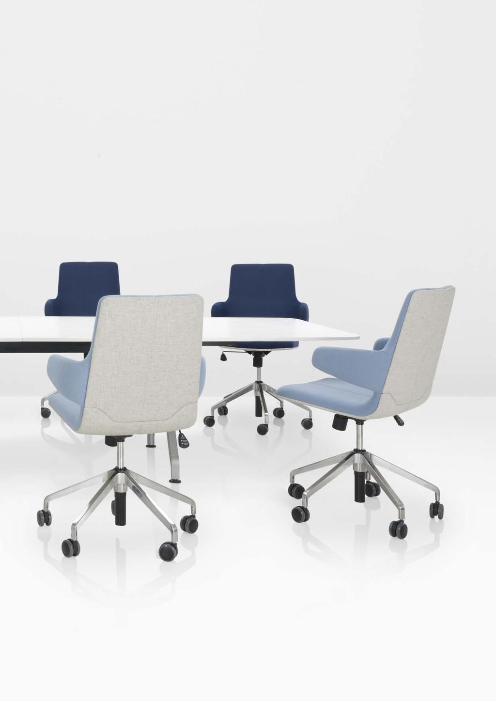 JET DESIGN PASI PÄNKÄLÄINEN JET is an elegant streamlined collection for meeting rooms; its design reminds us of the world of aviation.