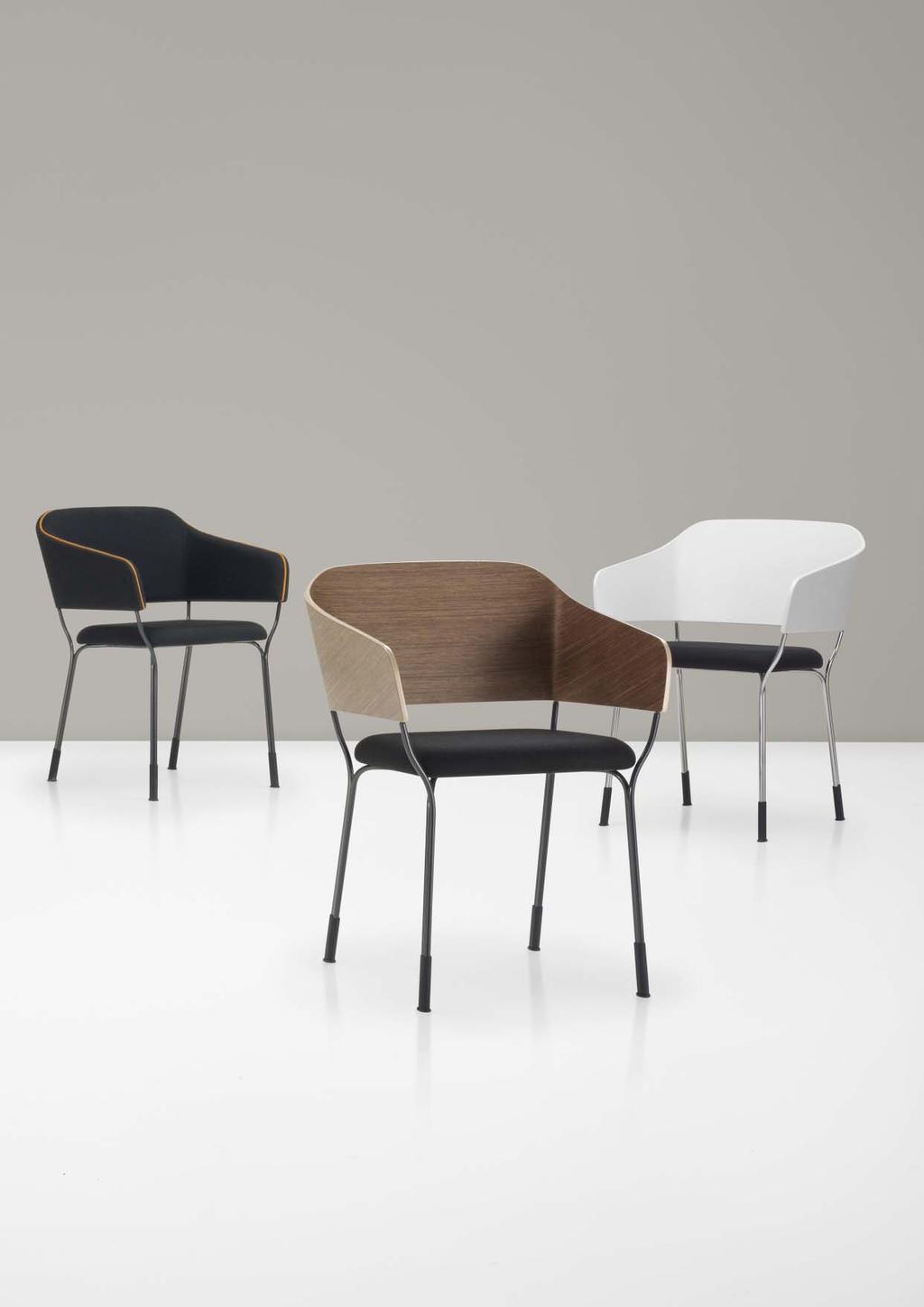 AMINA DESIGN BY INGRID BACKMAN, WHITE ARCHITECTS & TUULA FALK, FALK ARCHITECTS Amina is a chair designed for restaurants, hotels and conferences.