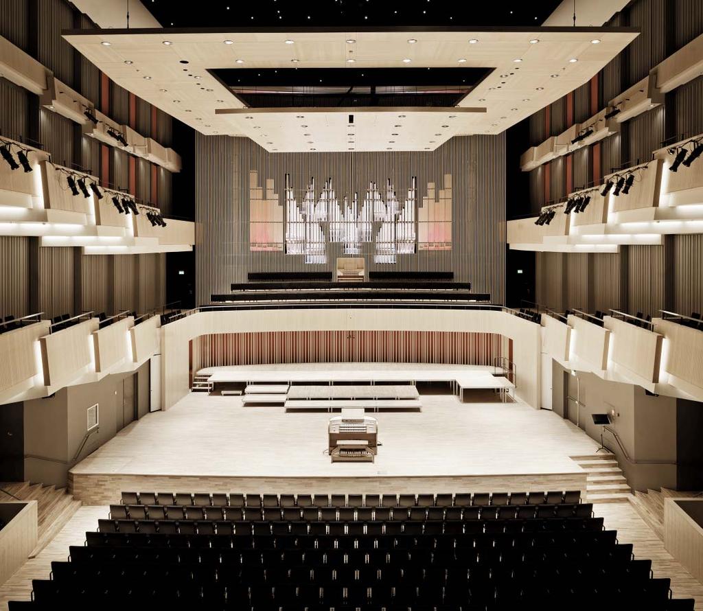 AUDITORIUM REFERENCES AUDITORIUM REFERENCES MUSIKHUSET ARCHITECT C.F. MÖLLER A/S, ÅRHUS, DENMARK Auditoriums and concert halls are demanding functional environments.