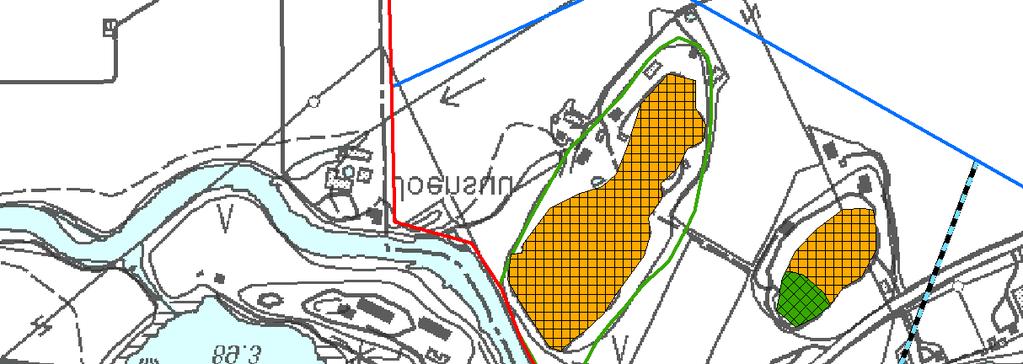 1,04 ha 0,00 % VL 4 2 Maasto Jälkihoitamaton osa, romuja, Ksv Kuntaraja JJ 4.7.2007 Kuva 21.