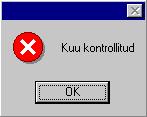 ldine moodul - Seadistused Kui on vaja parandada Kannet, mis jššb lukustatud kuusse, saad seda teha vaid kasutades ÔParandusmŠrkiÕ.