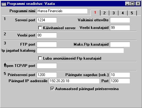 kasutaja annab andmebaasis printimiskšskluse, hoitakse seda andmeserveris kuni printserveri jšrgmise pšringuni.