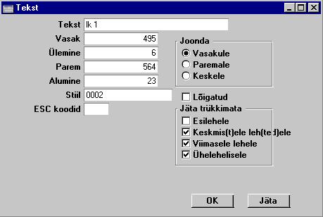 ldine moodul Ð Dokumendimallide register 2. Mitmeleheline variant, kus on v imalik kujundada neli erinevat lehteñ Esileht Mitmelehelise dokumendi esileht.