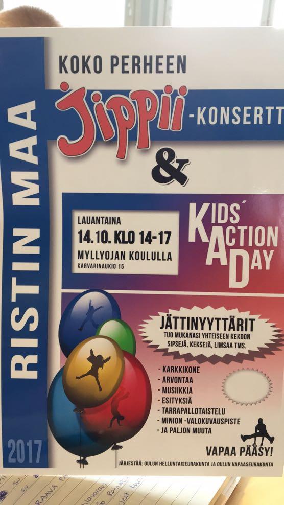 Lapsityön tiedotus Lokakuu 2017 LAPS-TYÖ "Ristin maa" - Kids Action RR ja Tyttökerho LAPS-sunnuntai Ilonpesä, Aarresaari ja Meidän jengi palvelevat 3-11-vuotiaita lapsia n.