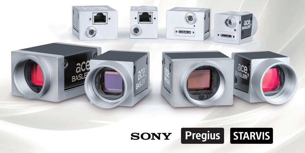Ace L -tuotelinjan muodostavat kaksitoista uutta kameramallia, joissa on Sony Pregius global shutter -kennot.