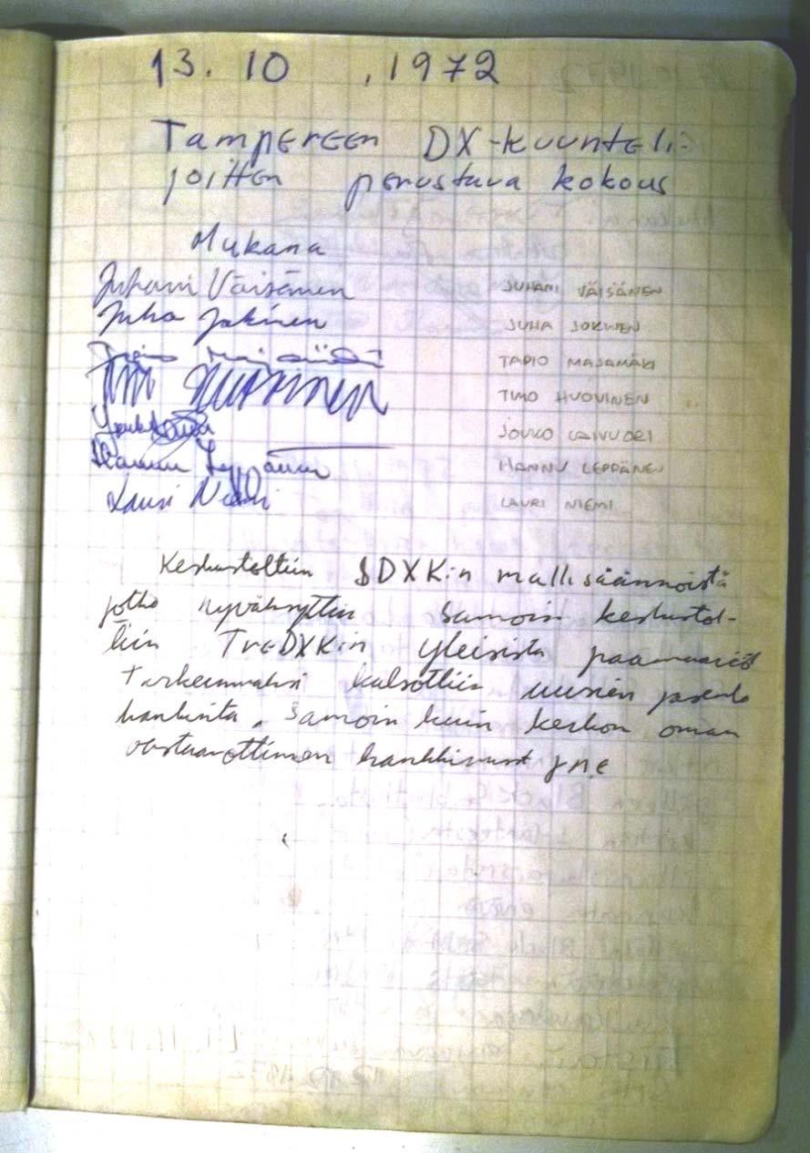 1972 rekisteröityminen