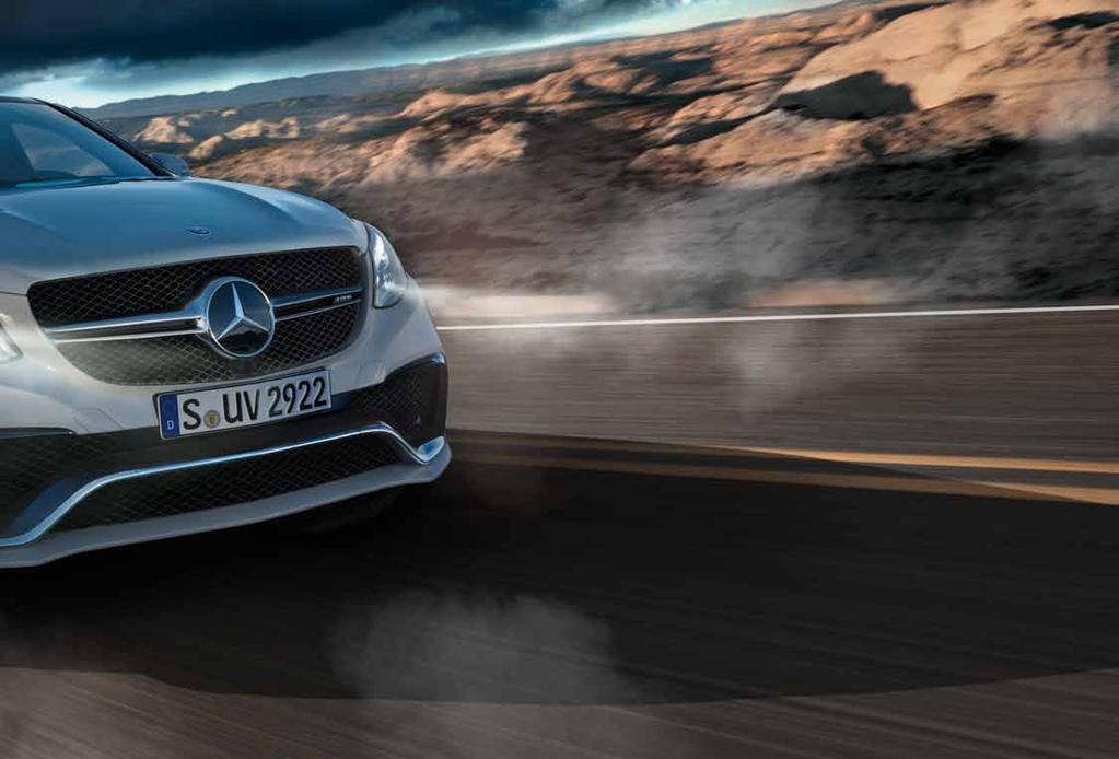 27 Affalterbachin manifesti. Mercedes-AMG GLE 63 S 4Matic Coupé Moottoriurheiluteknologia johdattaa GLE Coupén ensimmäiseen lähtöriviin.