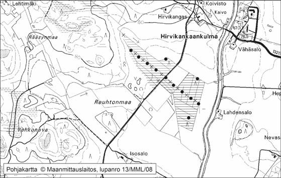 Tapio Toivonen ja Onerva Valo 12. Reuhtonmaa Reuhtonmaa (kl. 1144 09, x = 6859,4, y = 1568,6) sijaitsee noin 6 km Kankaanpään keskustasta luoteeseen.