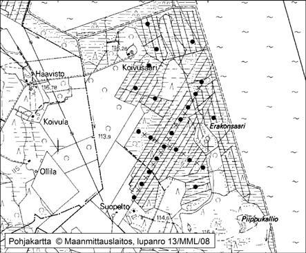 Kankaanpäässä tutkitut suot ja niiden turvevarat. Osa 3 28. Puuojankeidas Puuojankeidas (kl.