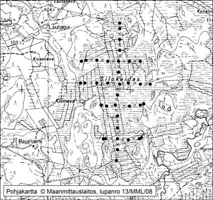 Tapio Toivonen ja Onerva Valo 31. Silokeidas Silokeidas (kl. 1233 10, x = 6867,1, y = 1573,9) sijaitsee noin 15 km Kankaanpään keskustasta pohjoiseen.