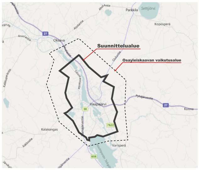 KESKUSTAN OSAYLEISKAAVAN TÄRINÄSELVITYS, ARVIOINTITASO 2 1 1. JOHDANTO Haapajärven kaupungissa on valmisteilla keskustan osayleiskaava.