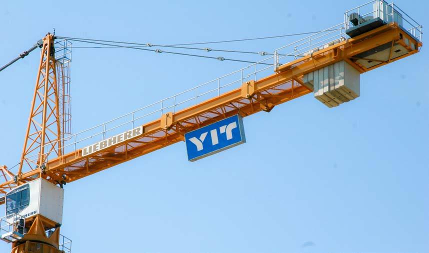 19 yitgroup.com/fi YIT on rakennusalan edelläkävijä.