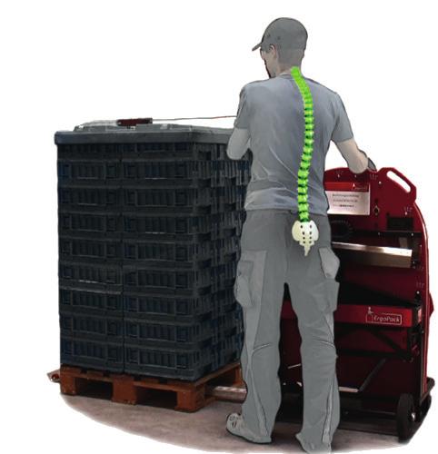 Ratkaisu ErgoPack ergonominen,