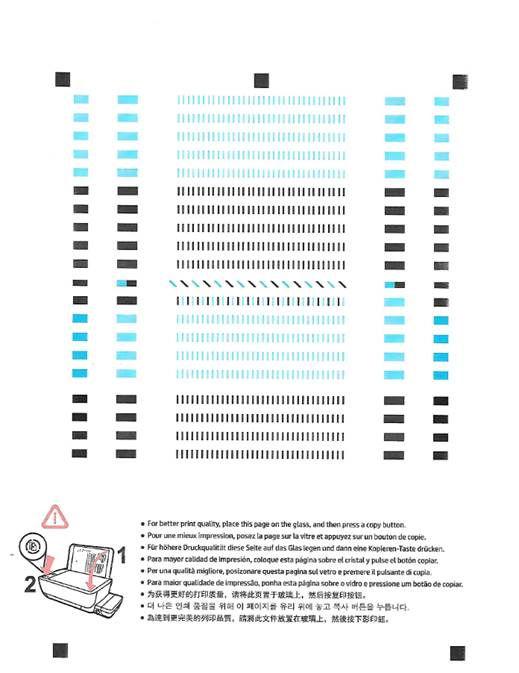 4. Valitse Laitepalvelut-välilehdestä Kohdista mustekasetit. Tulostin tulostaa kohdistussivun. 5.