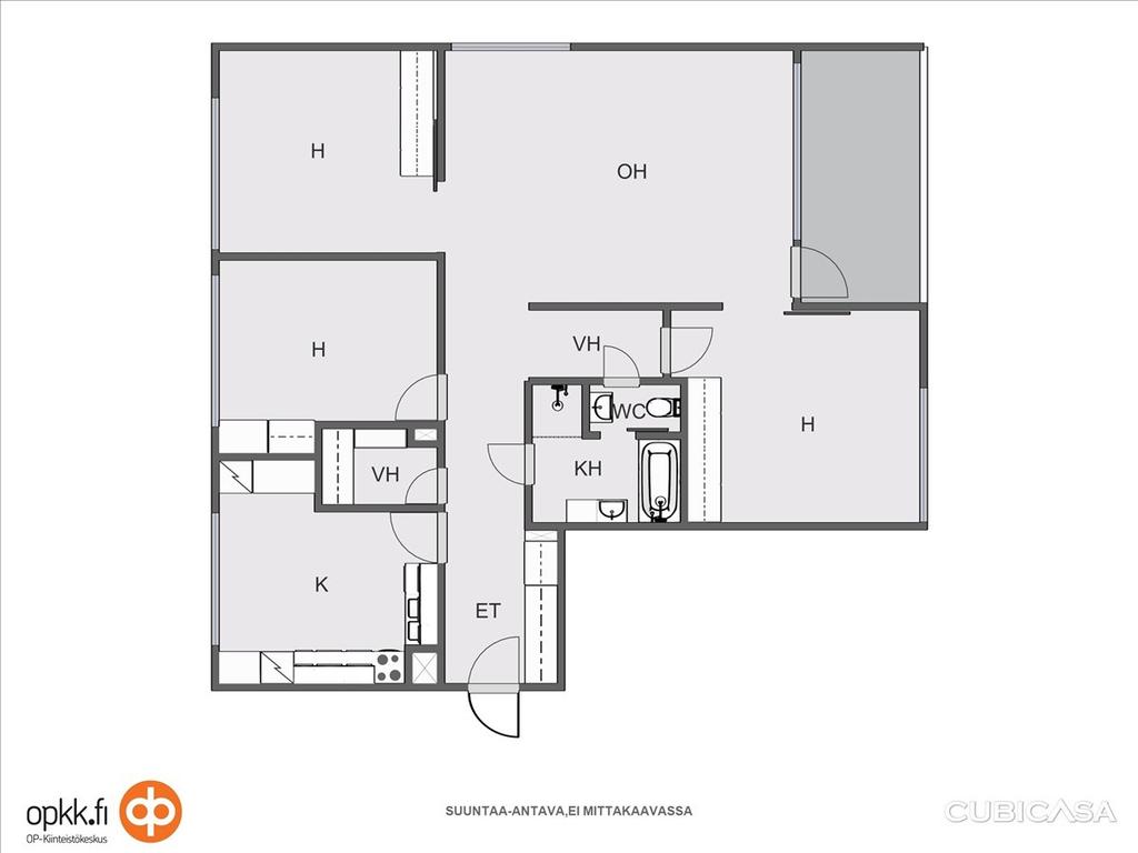 Muut tiedot taloyhtiön kunnosta: Tontin pinta-ala: 2 900 m² Tontin omistus: Oma Asuin- ja liikehuoneistot yht.