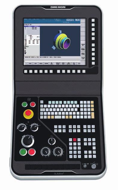 nopeasti apua ohjelmoitaessa * valinnaisesti saatavissa ecoturn 450:lle SIEMENS 840D solutionline yhtenevä käyttökonsepti kaikissa DMG MORI -koneissa SINUN ETUSI Sama huippuohjauksen toiminnallisuus