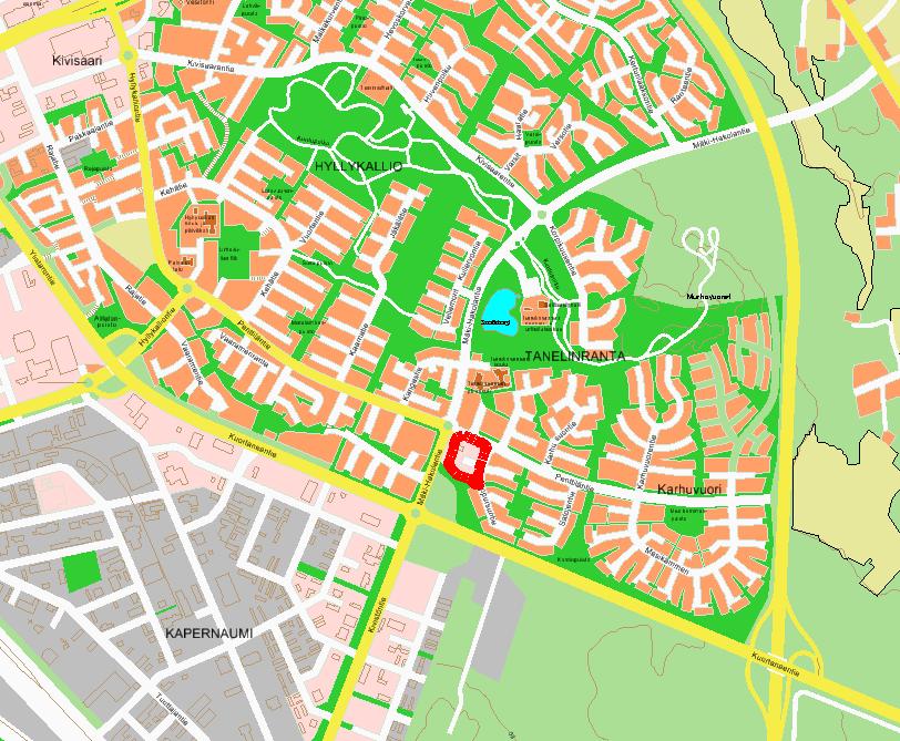 Asemakaavan selostus 4(21) 1 PERUS- JA TUNNISTETIEDOT 1.1 Tunnistetiedot Asemakaavan selostus, joka koskee 17.