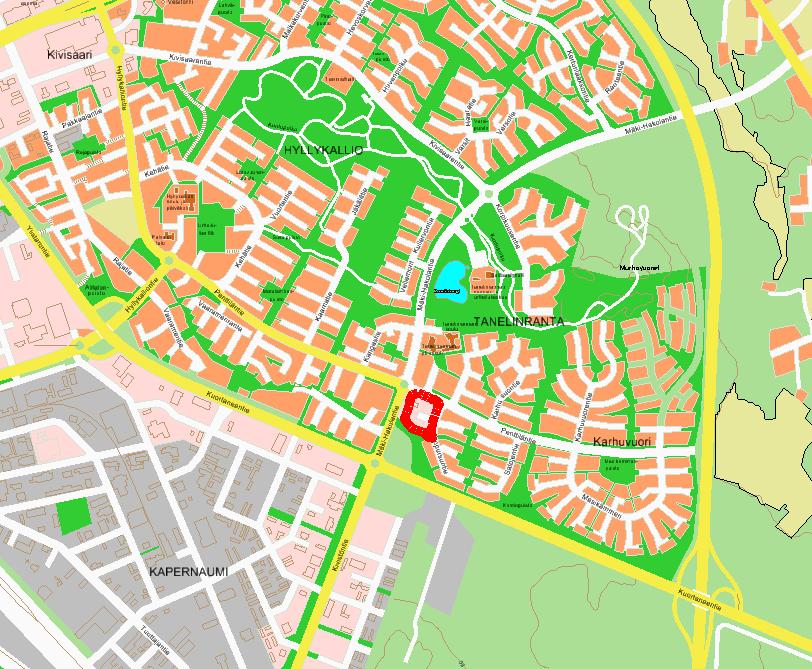 Asemakaavan selostus 4(21) 1 PERUS- JA TUNNISTETIEDOT 1.1 Tunnistetiedot Asemakaavan selostus, joka koskee 17.