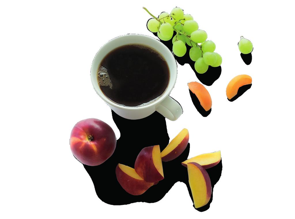 Paulig Professional Medium Makuvivahteena viinirypäleitä ja aprikoosia.