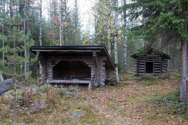 Suojärveltä tuleva joki ylitetään korkeaa