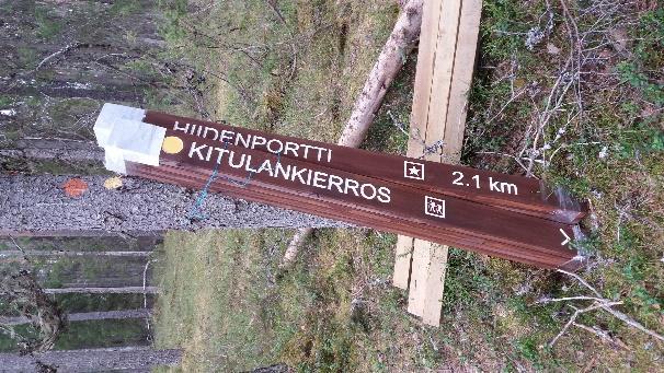 Mäntyjärven voi kiertää Mäntyjärven kiertoa molempiin suuntiin.