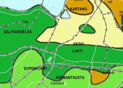 SELOSTUS A-2673 D/1357/10.02.03.00.04/2014 7 3 LÄHTÖKOHDAT 3.1 SELVITYS SUUNNITTELUALUEEN OLOISTA 3.1.1 Yleiskuvaus Alue on vanhaa Tornatorin Rullatehtaan, myöhemmin Stora Enson tehdasaluetta.