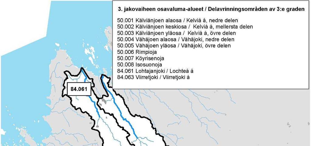 Viirretjoen valuma-alue on mereen laskiessaan 195 km 2 laaja ja järvisyys 0,4 %.