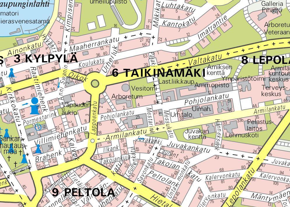 14 6. Armilankatu Pohjolankatu Armilankatu - Pohjolankatu Liittymässä tapahtui vuosina 2009 2013 3 onnettomuutta, joissa loukkaantuneita ihmisiä on ollut 3 kpl.