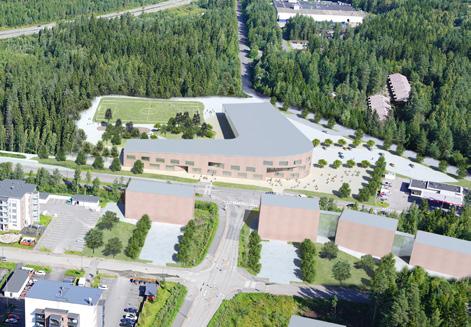 36 LEPPÄVEDENTIE JA RAHKOSENTIE Asemakaavalla mahdollistetaan Leppävedentien ja Rahkosentien uusien liikennejärjestelyiden toteuttaminen.