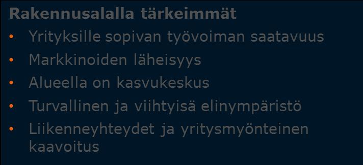 tekopaikkoina. Lisäksi toivottiin liikuntapalveluja ja erityisesti kuntosalia lähelle oppilaitoksia.