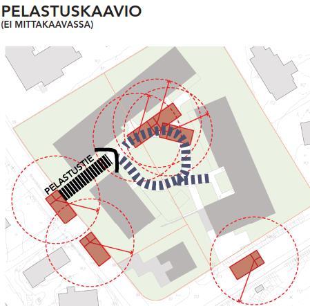 Osa korttelia 49, Bredantie 15 17, Ak 217 15.8.2017 8(15) 3.2 Mitoitus Kaava-alueen kokonaispinta-ala on 7856 m 2, jolle on osoitettu rakennusoikeutta 5120 k-m 2 mikä vastaa aluetehokkuutta n. e a=0.