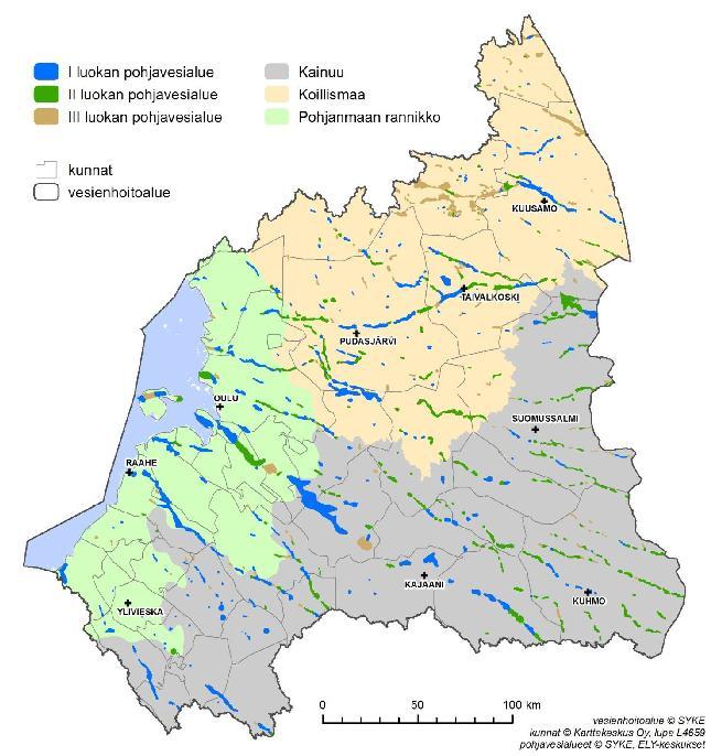 Liite 6. Vesienhoidon yhteistyöryhmä 7.5.2015 Pohjavesialueiden toimenpideohjelma Vesienhoidon yhteistyöryhmä 7.5.2015, pohjavesialueiden toimenpideohjelma/ Elina Nuortimo 7.5.2015 Pohjavesialueet vesienhoitoalueella Merkittävimmät pohjavesimuodostumat liittyvät pitkittäisharjuihin sekä saumamuodostumiin (esim.