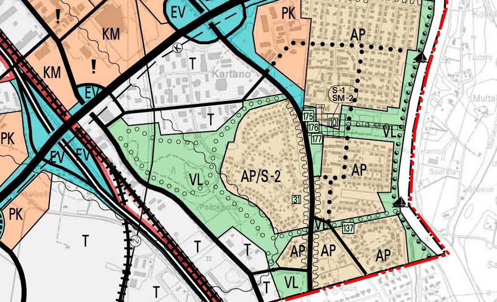 4(7) 4.2. Yleiskaava Kantakaupungin yleiskaavassa 2025 (KV 10.12.