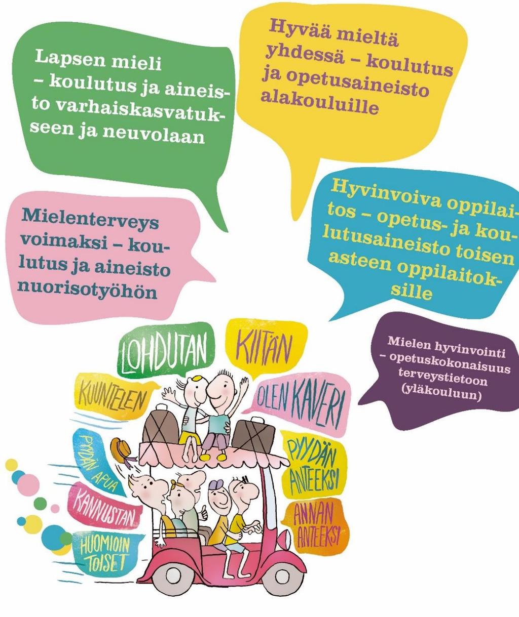 Mielenterveystaitoja neuvolasta