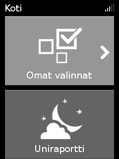 Virransäästötila AirSense 10 -laitteesi tallentaa hoitotietosi. Laitetta ei saa irrottaa pistorasiasta, jotta laite voi siirtää tiedot hoidosta vastaavalle.