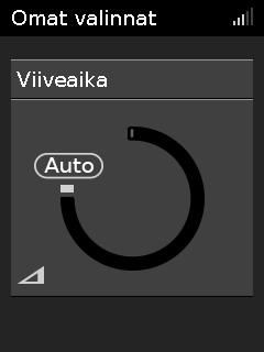 Viiveaika Viiveajan tarkoituksena on tehdä hoidon alku potilaalle miellyttävämmäksi. Sen aikana paine nousee matalasta alkupaineesta potilaalle määrättyyn hoitopaineeseen.