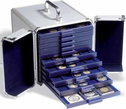 Kolikkolaatikot 67 SMART-kolikkolaatikot Kolikkokokoelmasi pääsee täyteen loistoonsa vasta oikean esittelyn ansiosta. LEUCHTTURM-rahalaatikoihin.