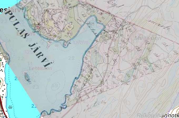 kartta vuodelta 1855. Kuva 8.