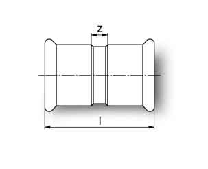 140 40 4 128 0138 65 76,1 230 60 2 128 0139 80 88,9 260 70 2 128 0140 100 108,0 310 80 2 em = minimi sisääntyöntö mitta Muhvi sisäkierre yhdistäjä lv- / I määrä