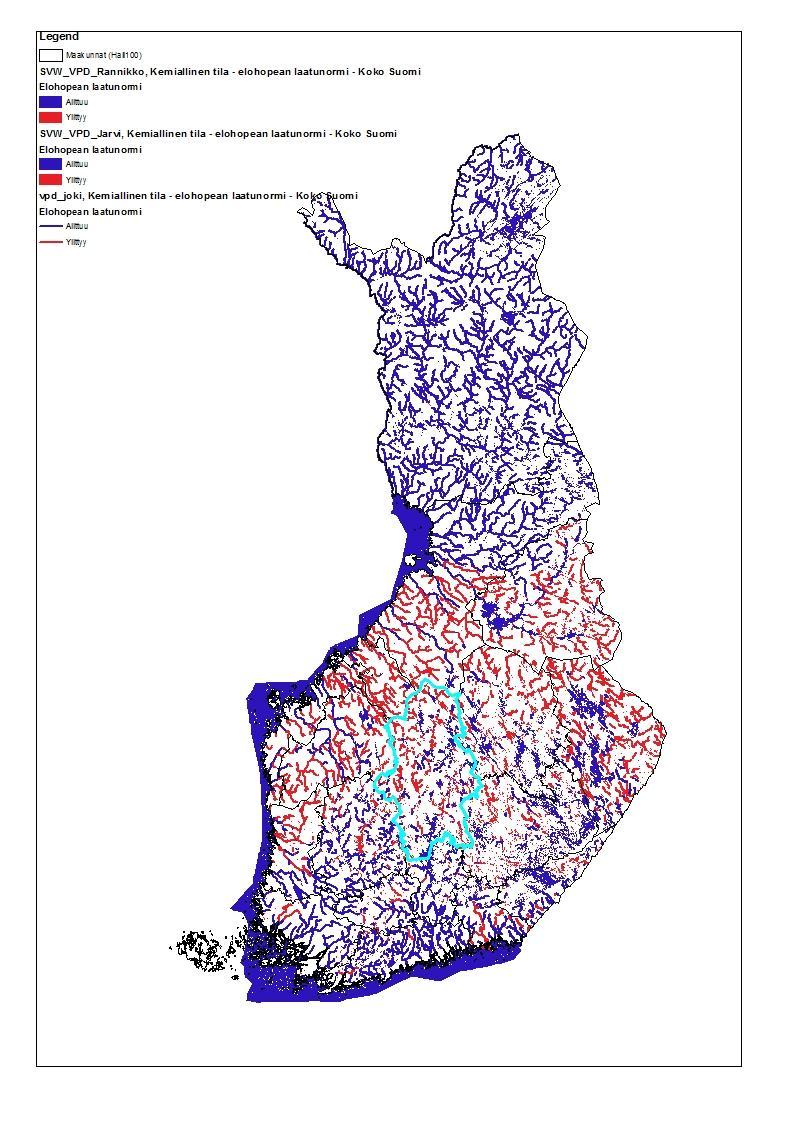 Ahventen elohopeapitoisuuksiin perustuva pintavesien