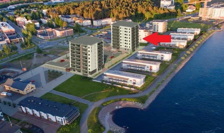 Asunto Oy Joensuun Aapeli on Penttilärantaan rakennettava kahdeksankerroksinen uudiskohde.