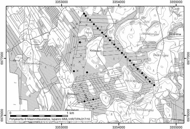 Tapio Toivonen ja Asta Harju 54. Kolosaarenneva Kolosaarenneva (kl. 2242 03, x = 6977,3, y = 3353,8) sijaitsee noin 5 km Soinin keskustasta länteen.