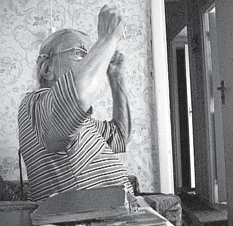 Samuti laulis Sohvi katke matustel esitatud rännulaulust (matkaveisu), kui küsisime usulahule iseloomulike praktikate kohta lahkunu viimsele teekonnale saatmisel.