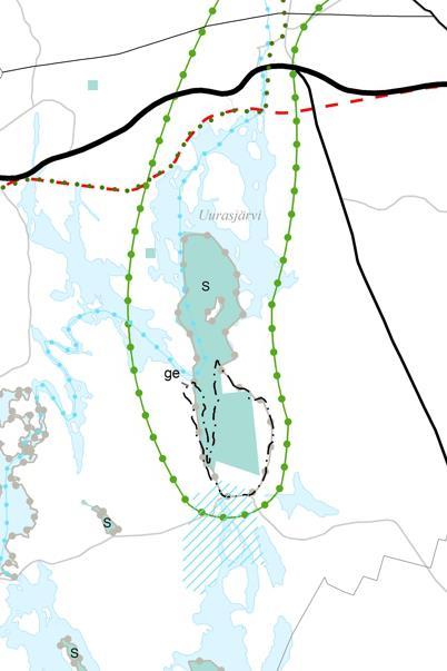 153 1.87 Uurasjärvi FI0355004 Uurasjärvi Virrat SAC luonnonsuojelulaki, maa-aineslaki Uurasjärvi on arvokas ranta- ja kalliometsäalue.