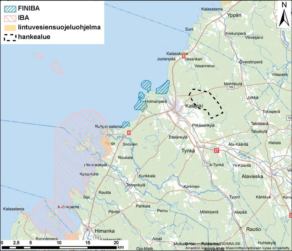FCG Finnish Consulting Group Oy Mustilankankaan tuulivoimapuiston YVA-ohjelma 38 6.14.