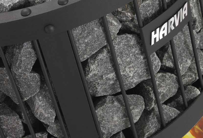 Harvia Legend -mallisto Puulämmitteiset Harvia Legend -kiukaat tarjoavat löylyelämyksen, jolla ei ole vertaa. Musta teräskehikko pitää sisällään mahtavan kivimäärän.