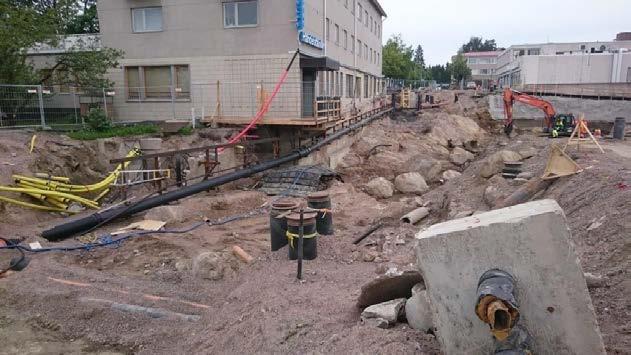 Myös asiakkaiden kokema haitta vähenee, kun katuja ei tarvitse availla jatkuvasti uudelleen.