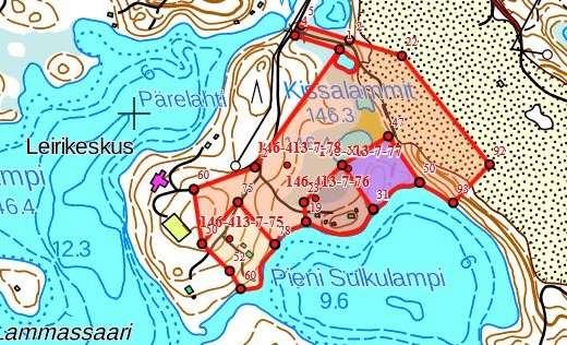 Lähin kylä on Möhkö noin neljän kilometrin etäisyydellä. Ilomantsiin on matkaa noin 25 km. Kuva 1. Karttaote Ilomantsin ja Kuuksenvaaran alueelta Möhköntien varrelta (kartta MML).
