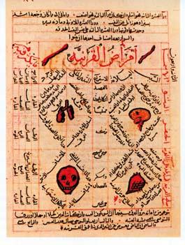 PUHTAUS 2686 Ibn Sinan eli Avicennan Lääketieteen kaanonissa kuvataan sisäelimiä, kallo ja luita. Tämä kopio on 1300-luvulta.