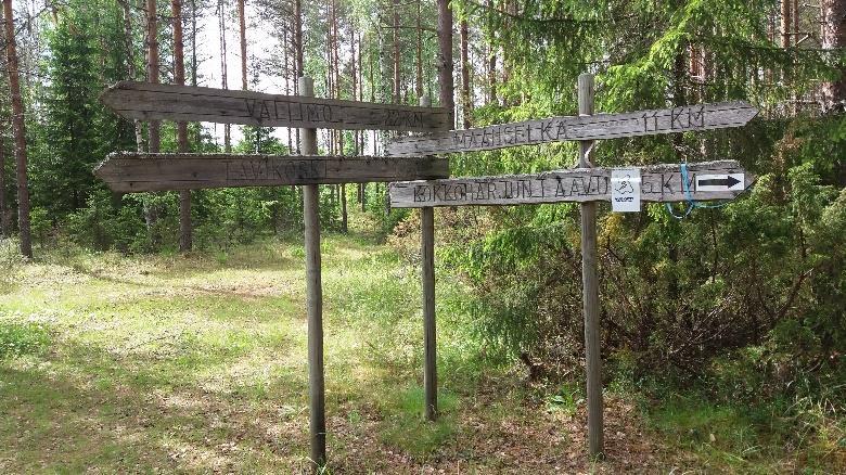 Lyhyen kangasmetsätaipaleen jälkeen tullaan lukitulle